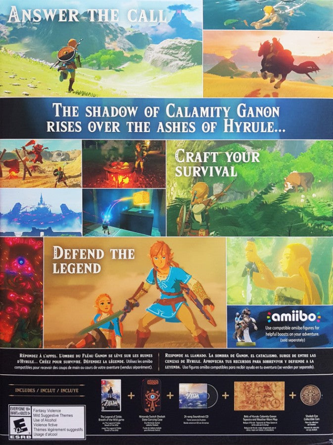 The Legend of Zelda: Breath of the Wild [Special Edition] – Nintendo Switch (NS)