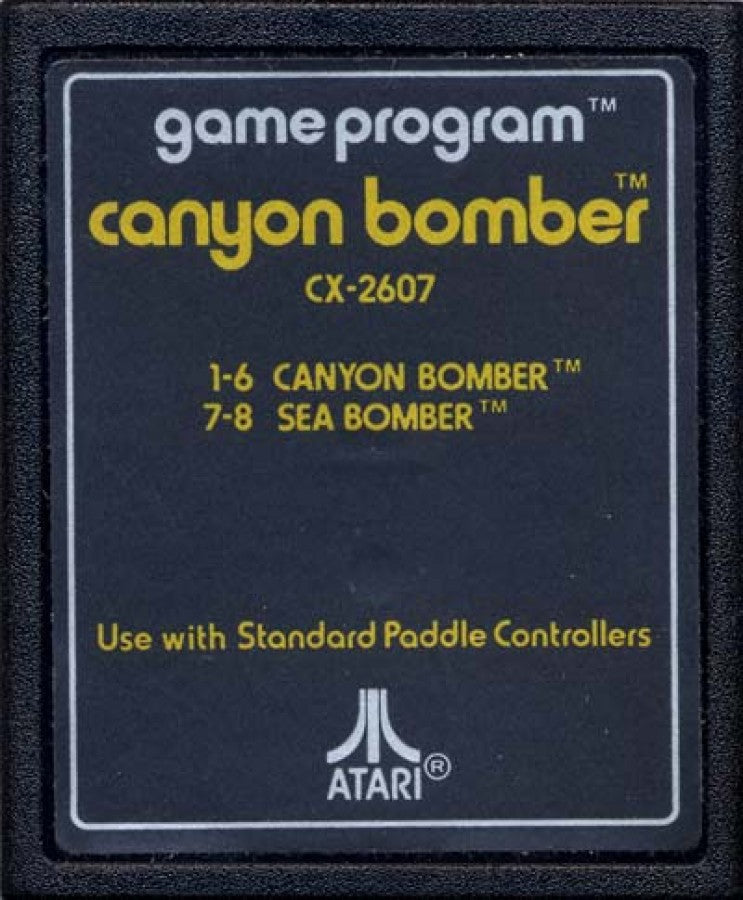 Canyon Bomber – Atari 2600 (2600)