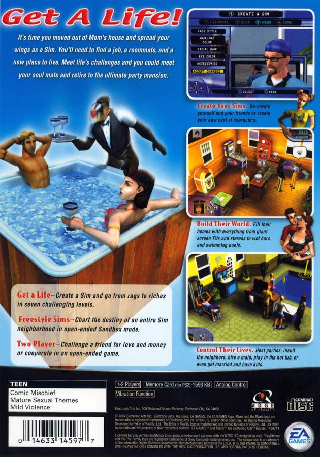 The Sims – PlayStation 2 (PS2)