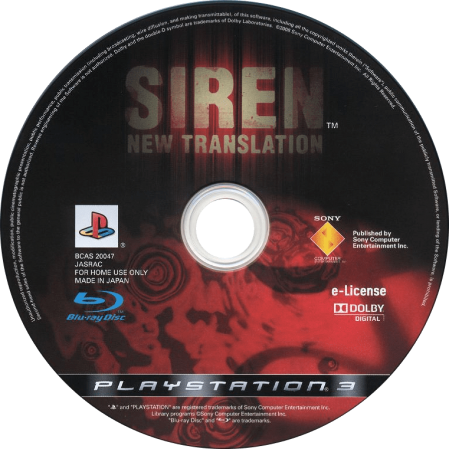 Siren: New Translation [Japanese Import] – PlayStation 3 (PS3)