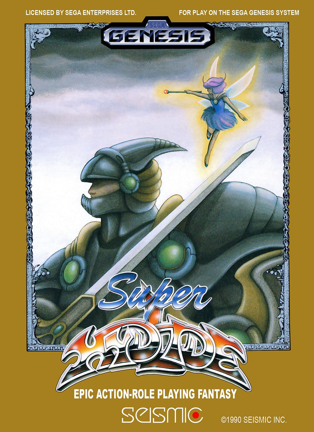Super Hydlide – Sega Genesis (GEN)