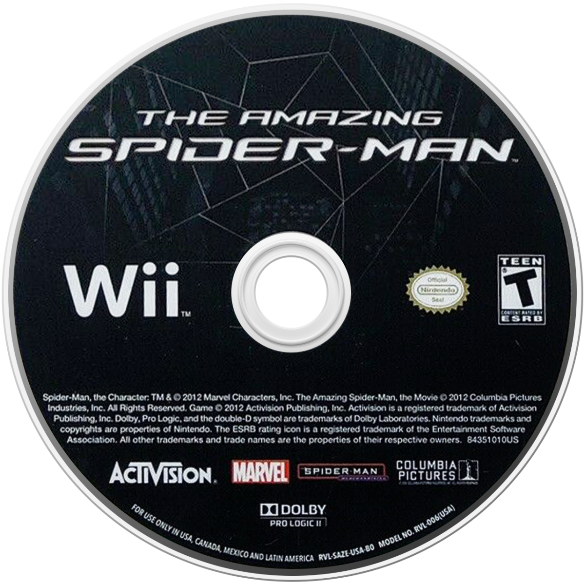 The Amazing Spider-Man – Nintendo Wii (Wii)