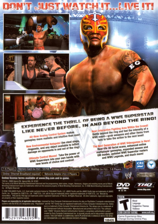 WWE SmackDown vs. Raw 2007 – PlayStation 2 (PS2)