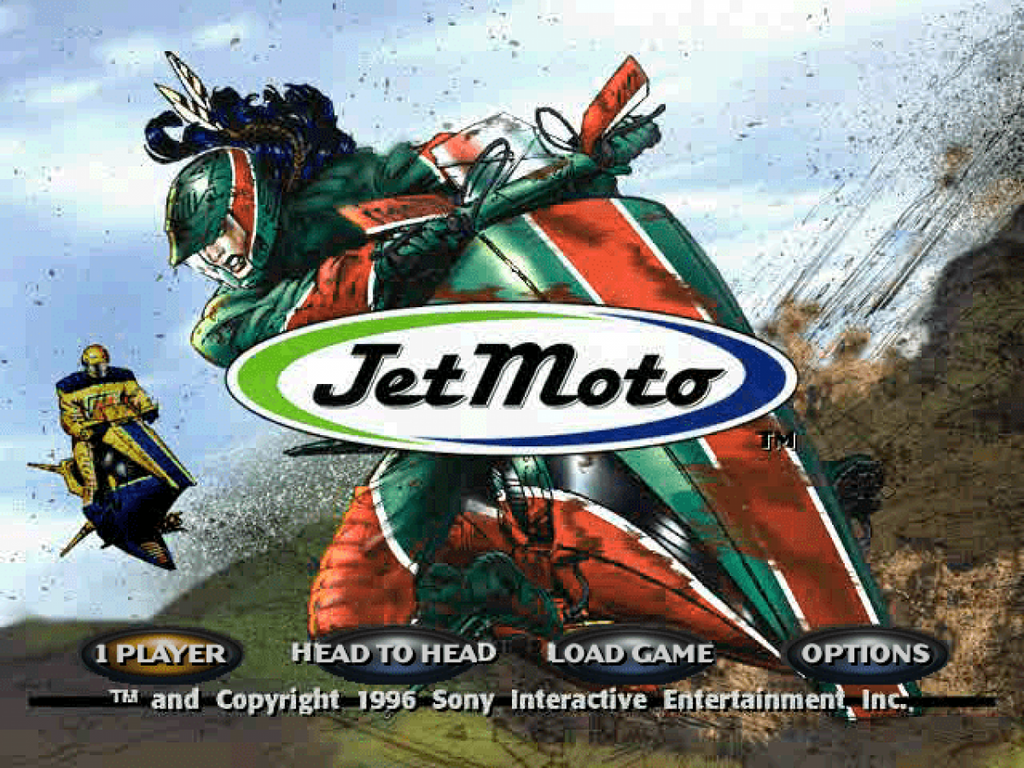 Jet Moto – PlayStation 1 (PS1)