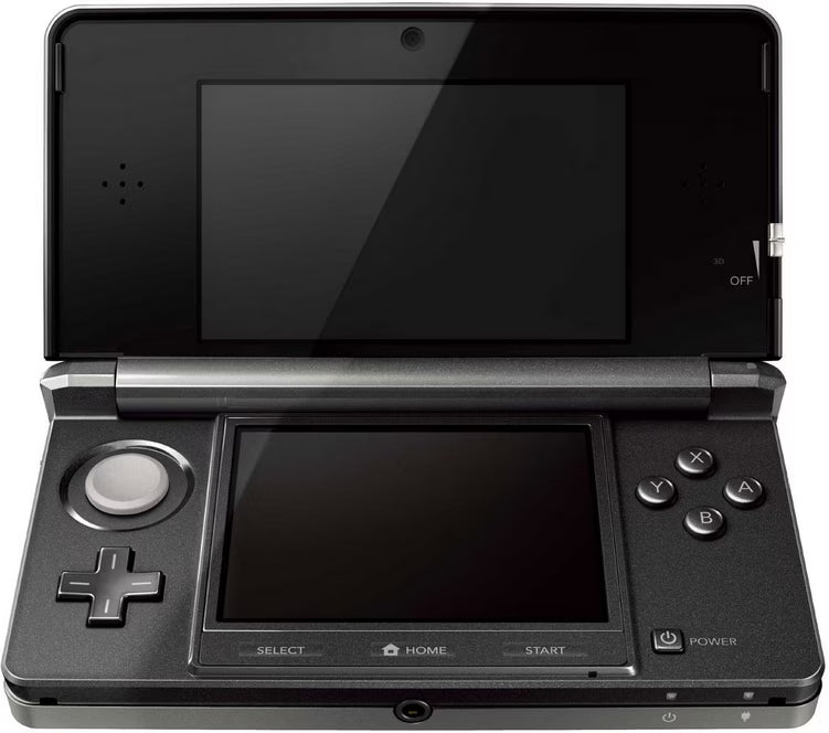 Nintendo 3DS Console (3DS) [Cosmo Black] — Scratch & Scuff Condition