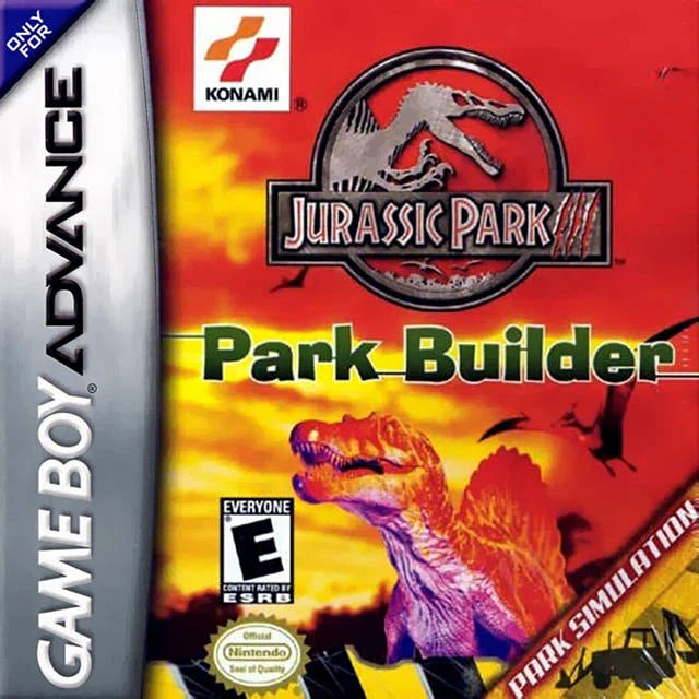 Jurassic Park III: Park Builder – Game Boy Advance (GBA)