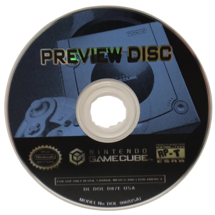 Nintendo Preview Disc: Demo – GameCube (GC)