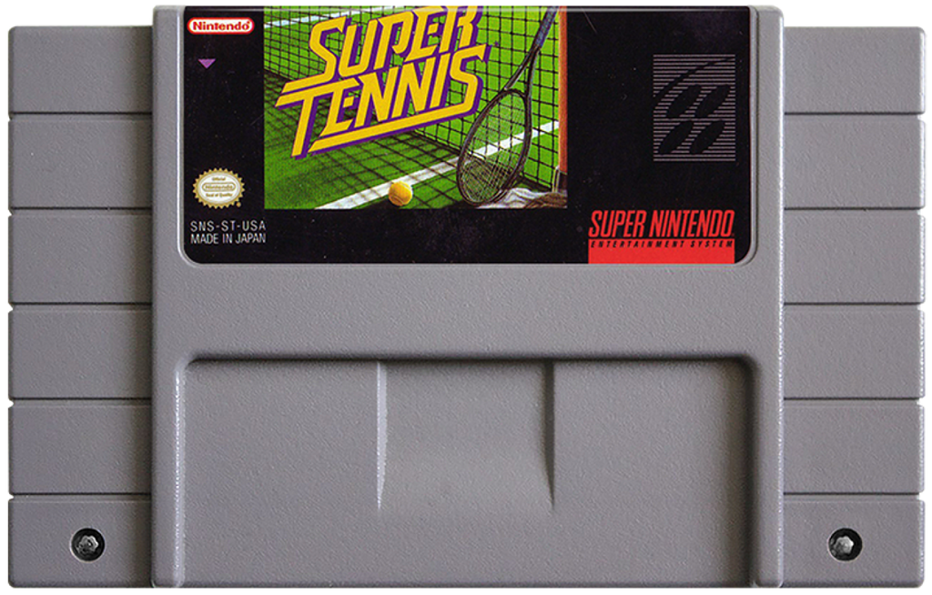 Super Tennis – Super Nintendo Entertainment System (SNES)