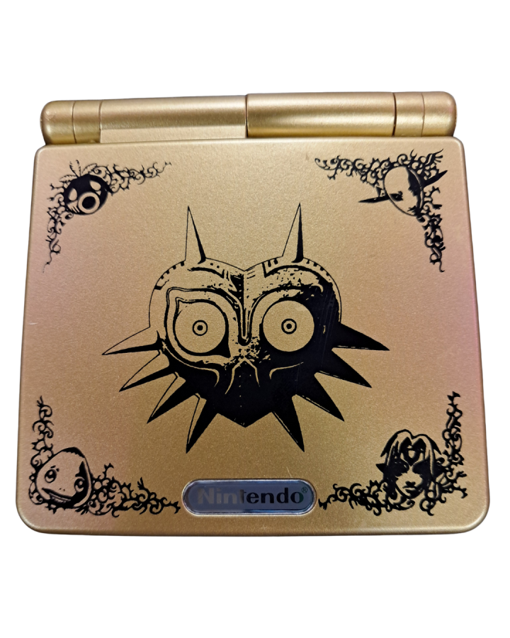 Game Boy Advance SP (GBA SP) [AGS-101] [Custom Majora's Mask Shell] – Good Condition
