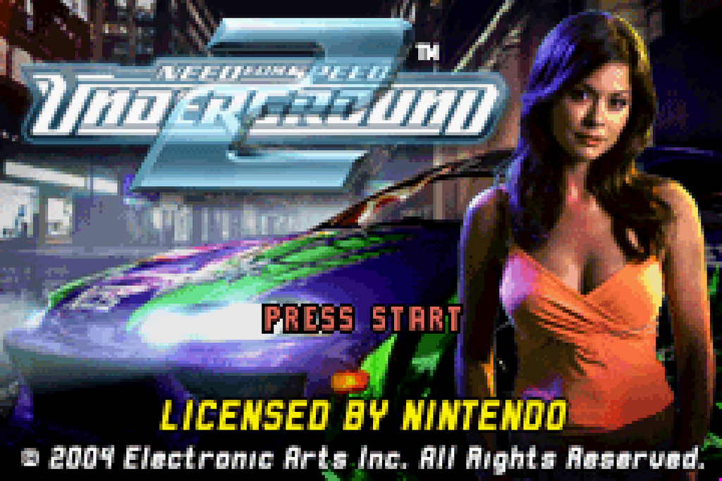 Need for Speed: Underground 2 – Game Boy Advance (GBA)