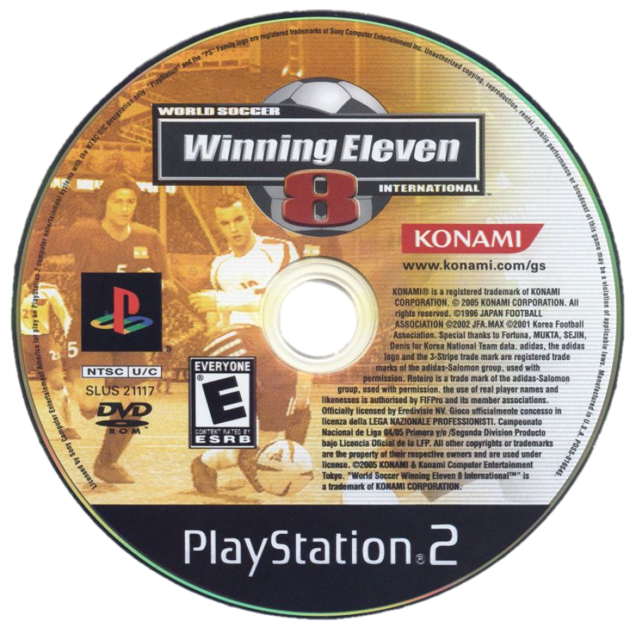 Winning Eleven 8 – PlayStation 2 (PS2)