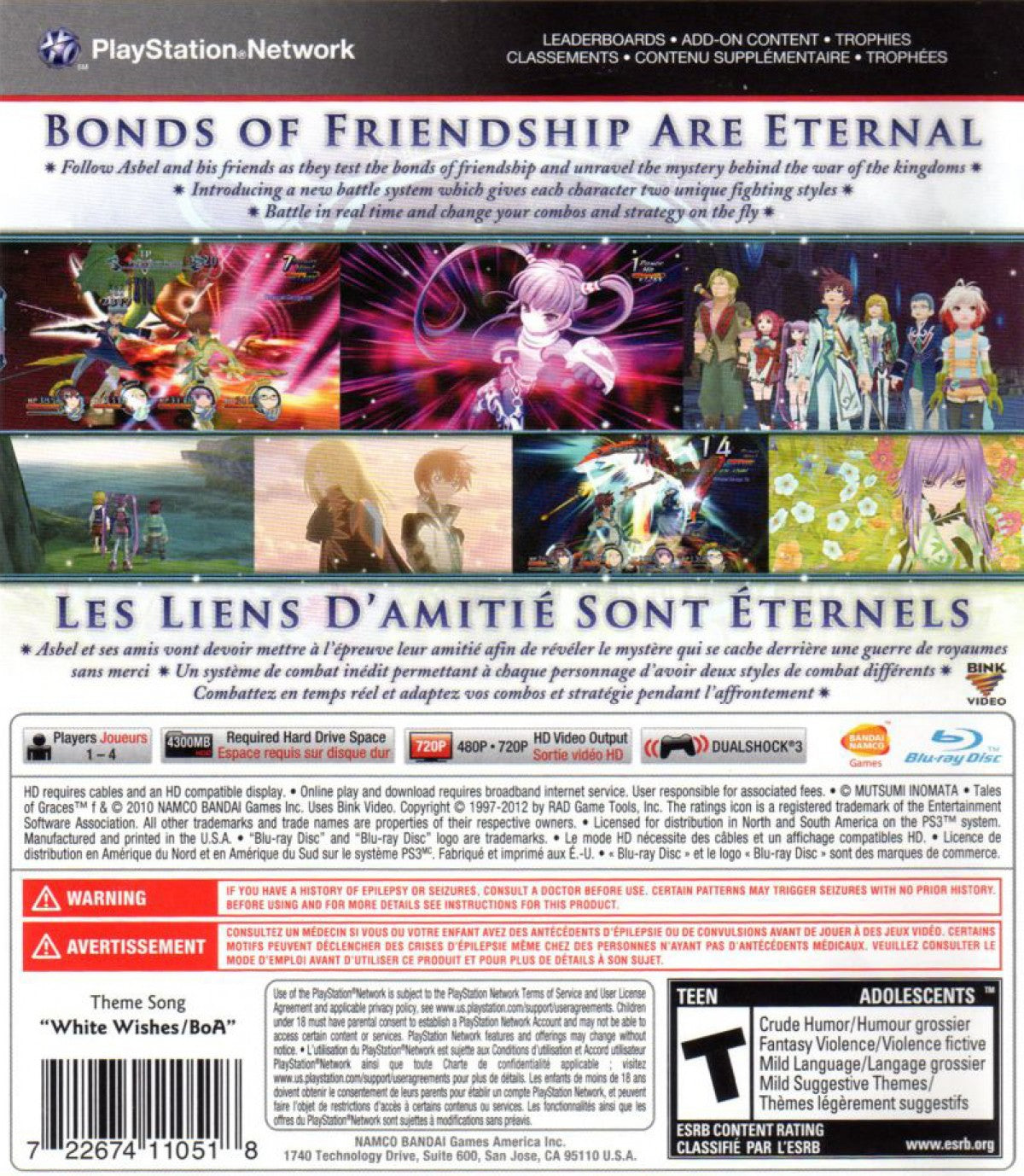 Tales of Graces F – PlayStation 3 (PS3)