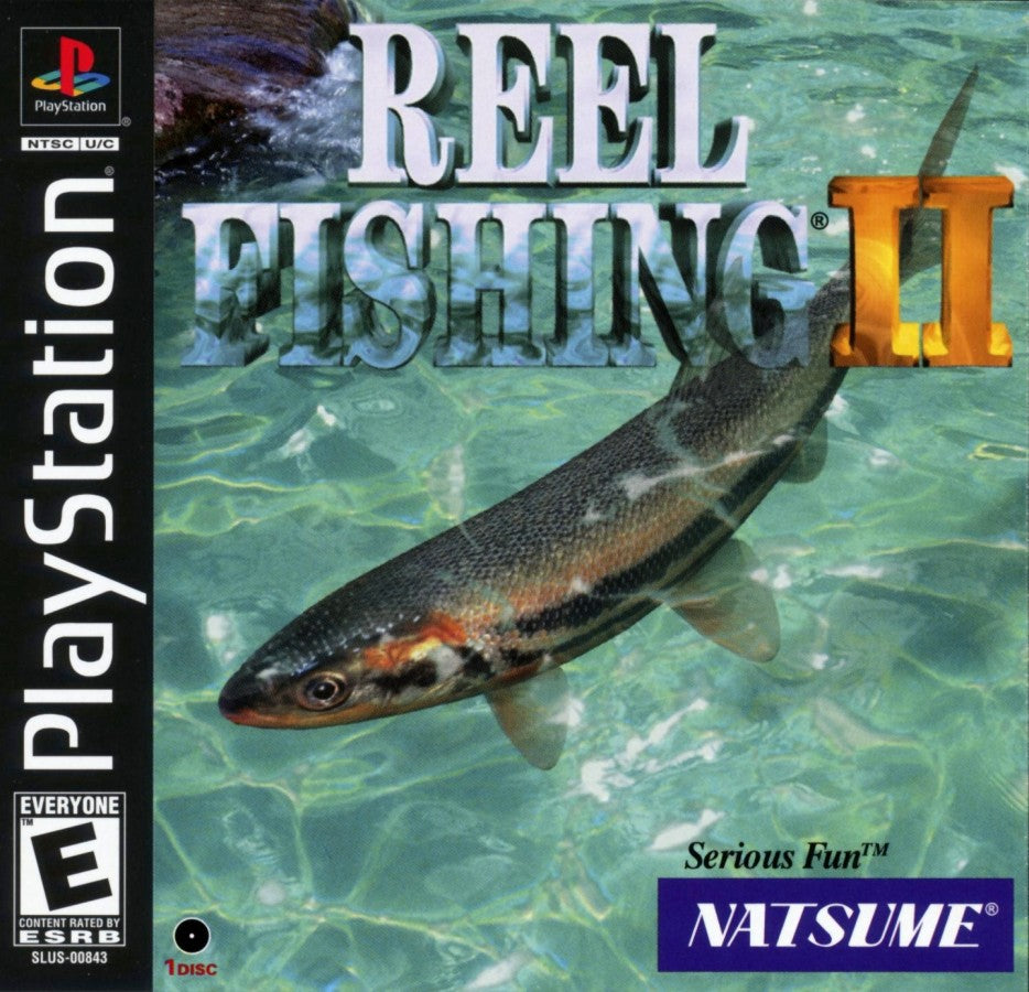 Reel Fishing II – PlayStation 1 (PS1)