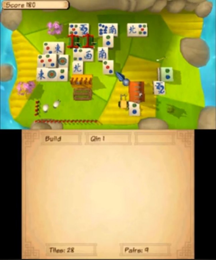 Mahjong 3D: Warriors of the Emperor – Nintendo 3DS (3DS)