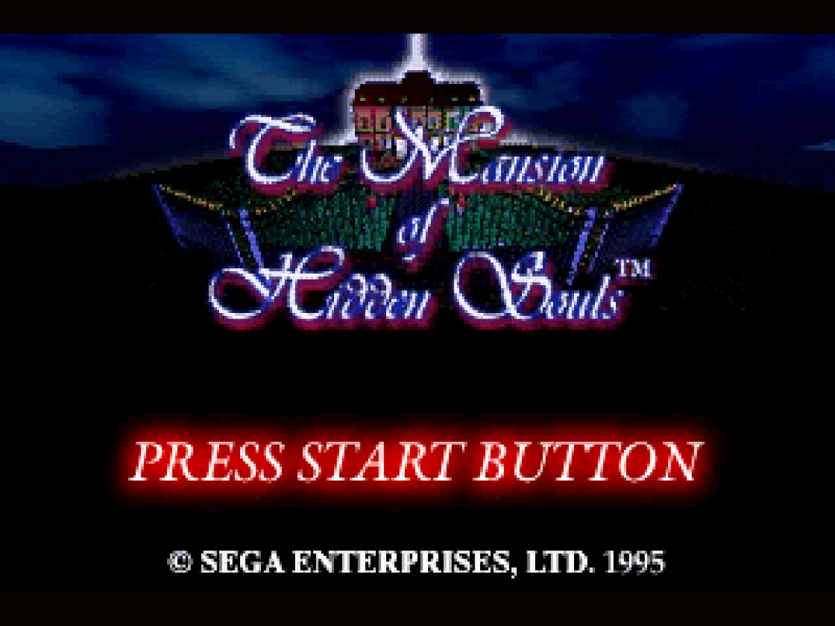 Mansion of the Hidden Souls – Sega Saturn (SS)