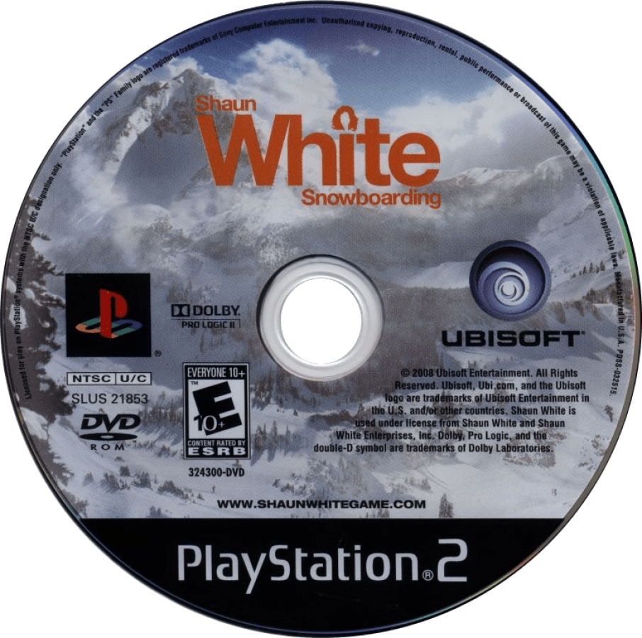 Shaun White Snowboarding – PlayStation 2 (PS2)
