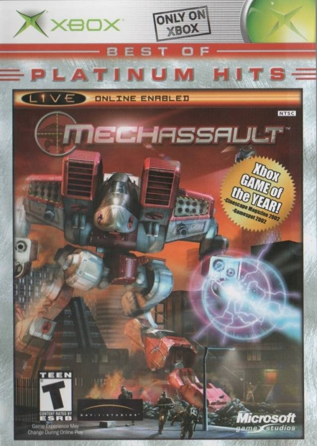 MechAssault [Platinum Hits] – Xbox (XBOX)