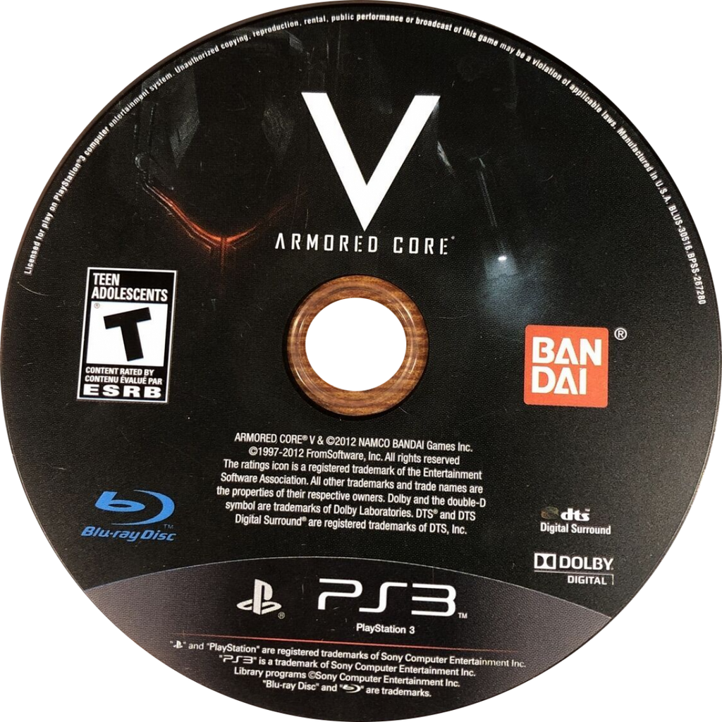 Armored Core V – PlayStation 3 (PS3)
