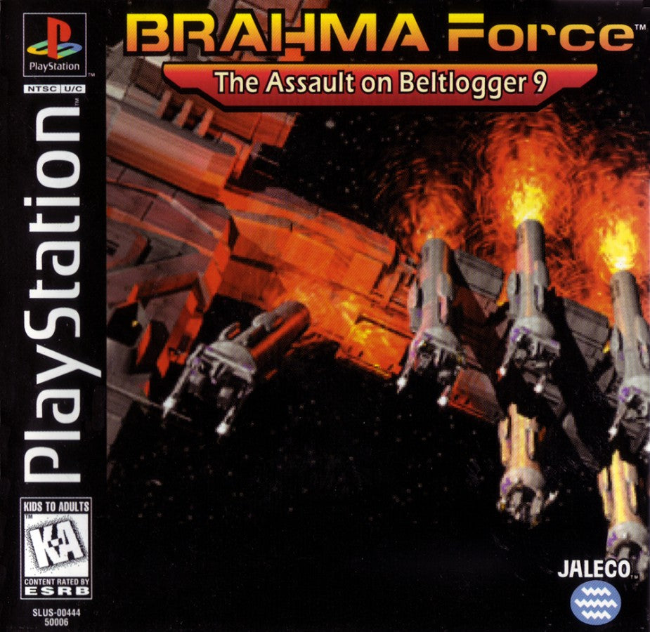 BRAHMA Force: The Assault on Beltlogger 9 – PlayStation 1 (PS1)