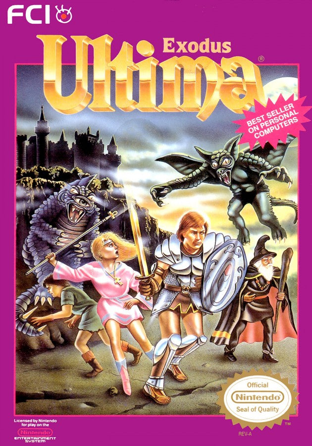 Ultima: Exodus – Nintendo Entertainment System (NES)