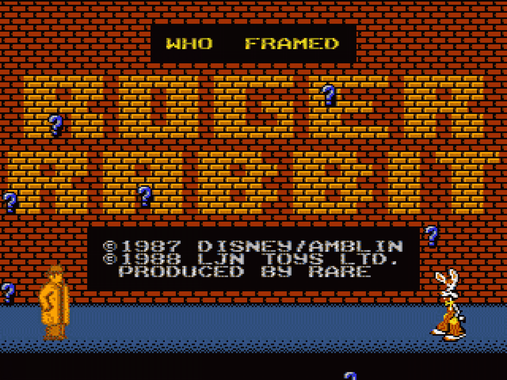 Who Framed Roger Rabbit? – Nintendo Entertainment System (NES)