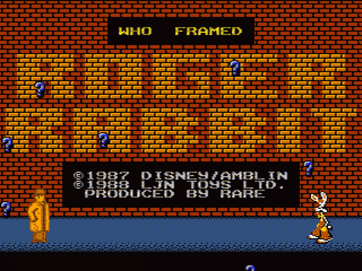 Who Framed Roger Rabbit? – Nintendo Entertainment System (NES)