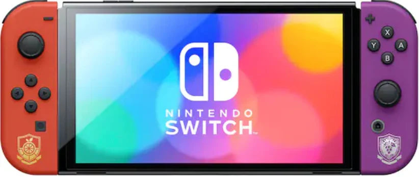 Nintendo Switch OLED Console with Dock [Scarlet and Violet Edition] – Scratch and Scuff