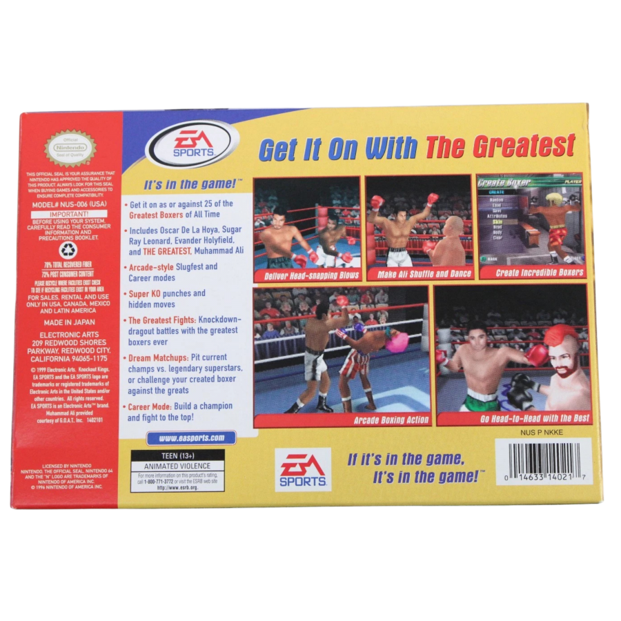 Knockout Kings 2000 [CIB] – Nintendo 64 (N64)