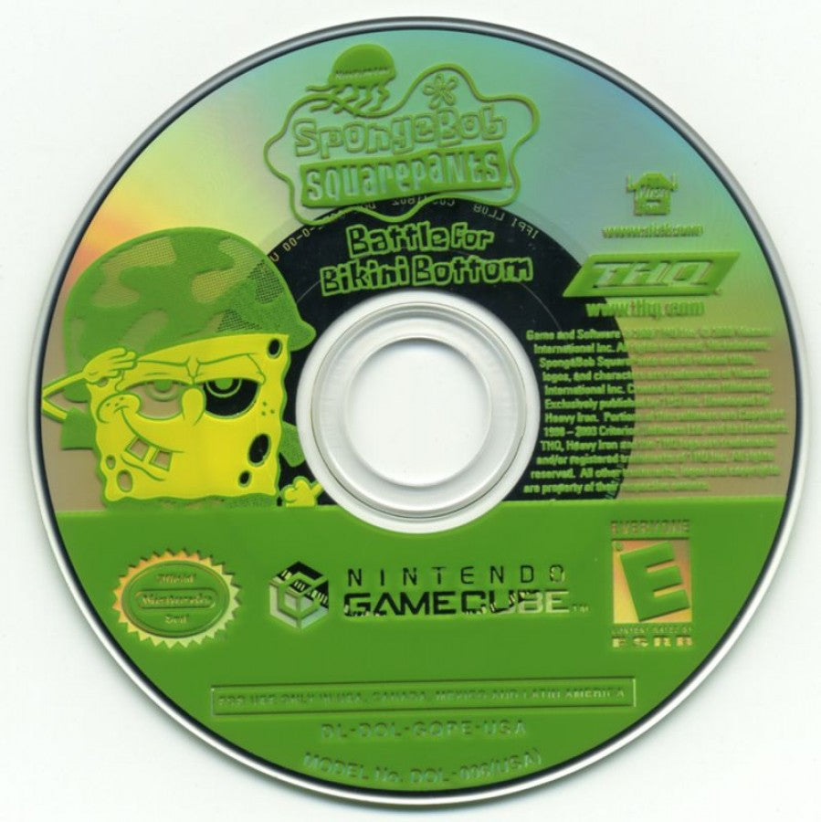 SpongeBob SquarePants: Battle for Bikini Bottom – GameCube (GC)