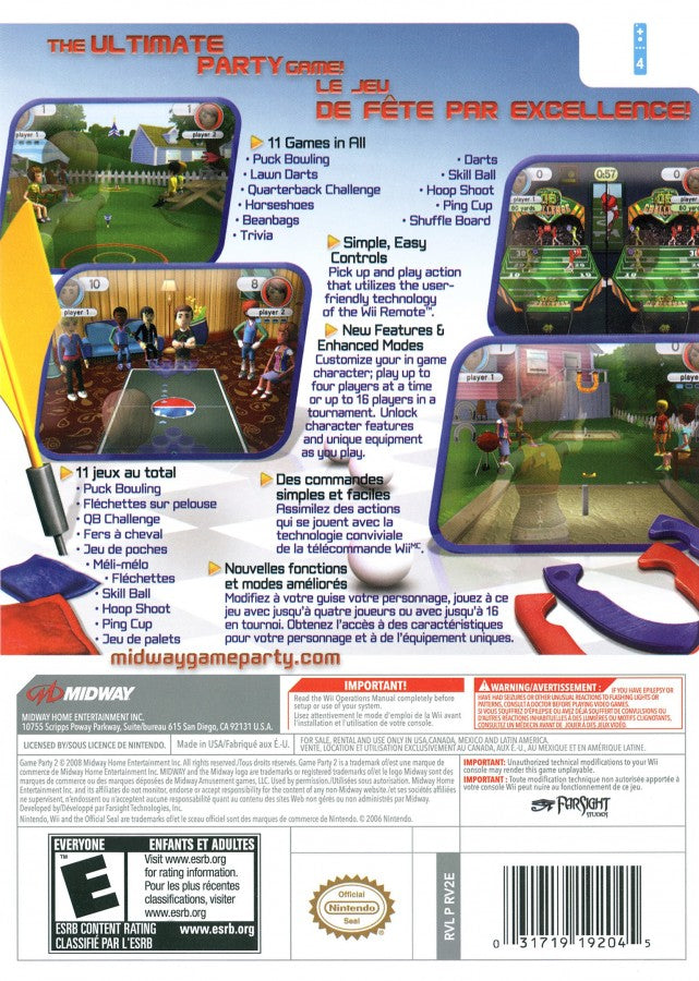 Game Party 2 – Nintendo Wii (Wii)