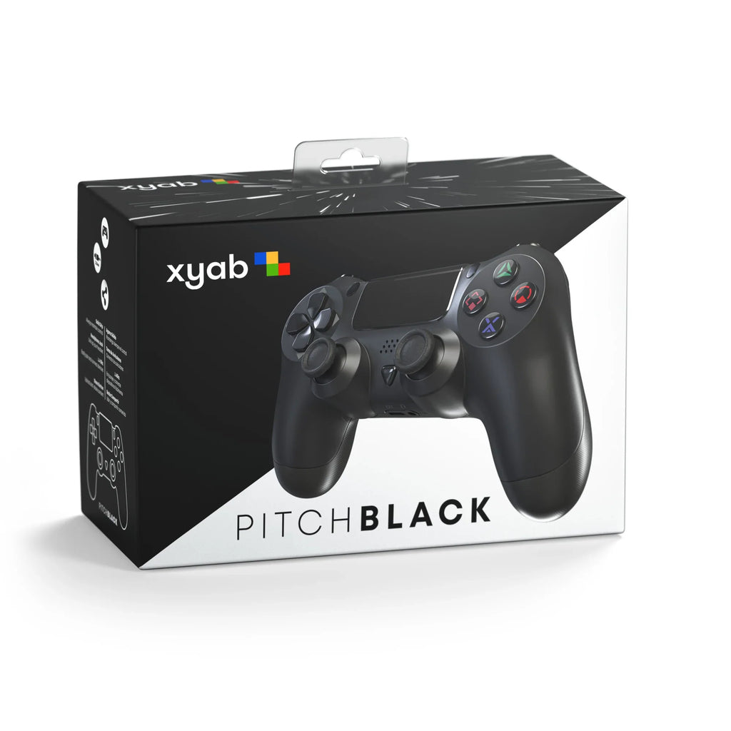 Wireless Bluetooth Controller [Pitch Black] – PlayStation 4 Accessory (PS4)