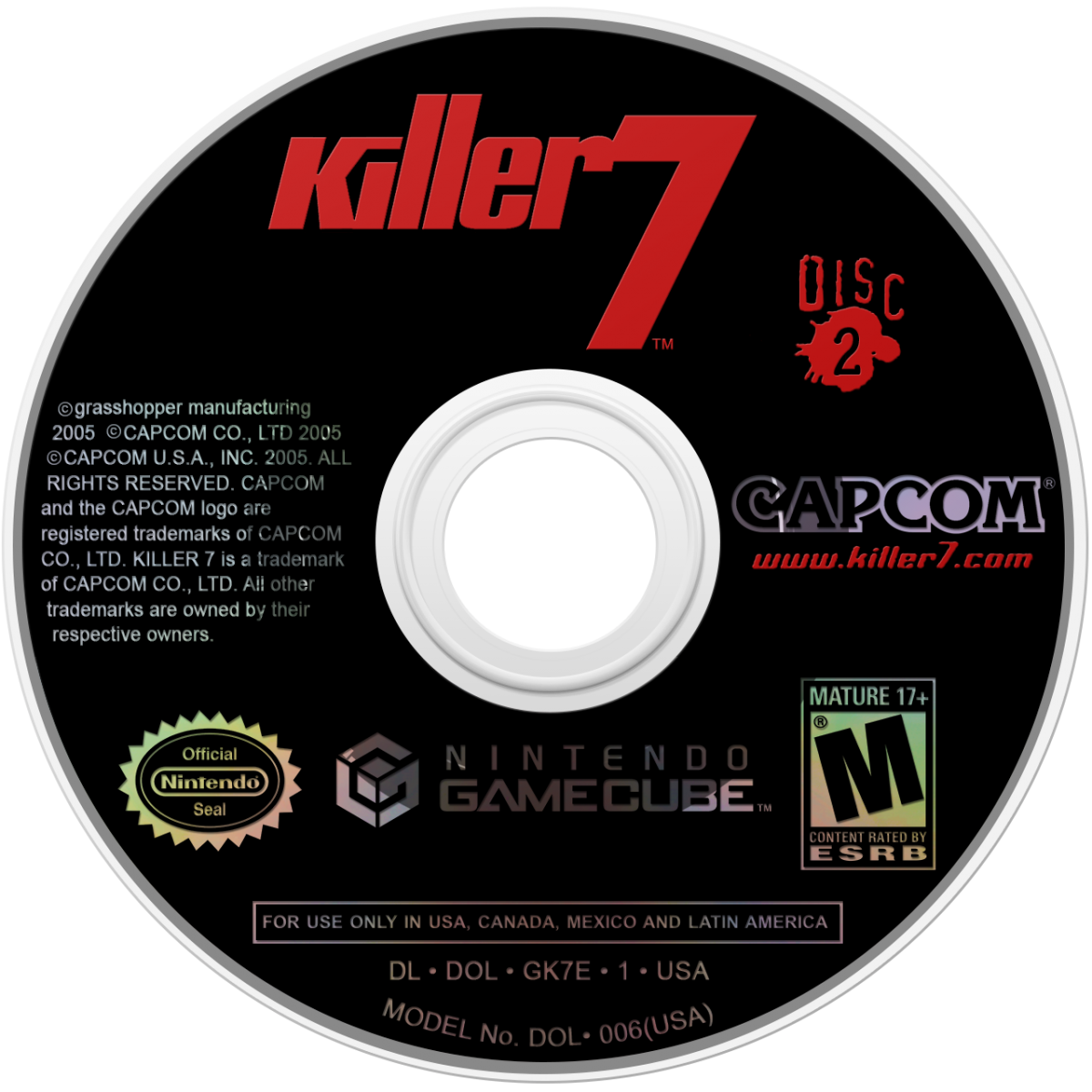 Killer 7 – GameCube (GC)