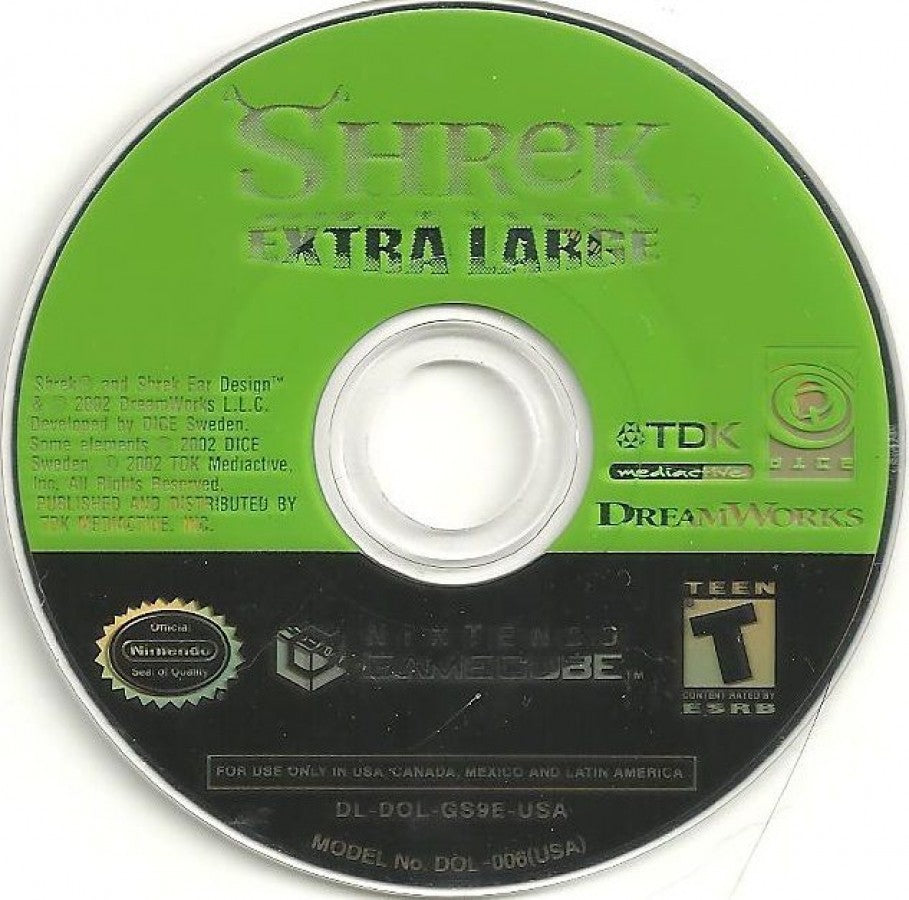 Shrek: Extra Large – GameCube (GC)