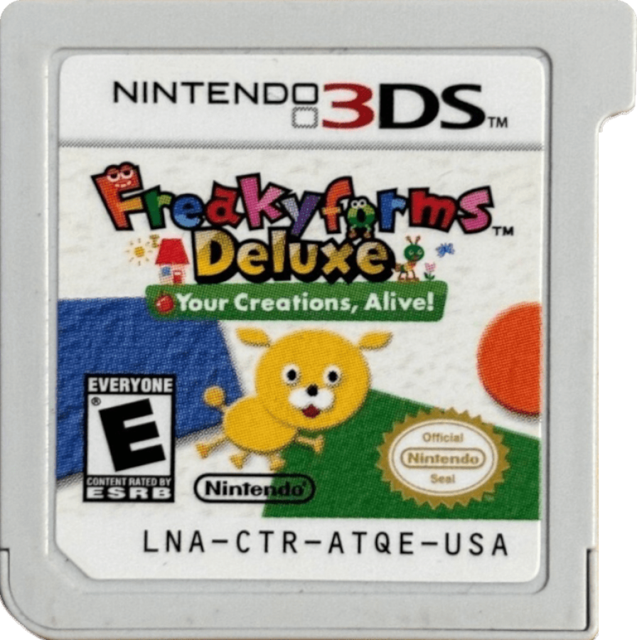 Freakyforms: Deluxe Your Creations Alive – Nintendo 3DS (3DS)