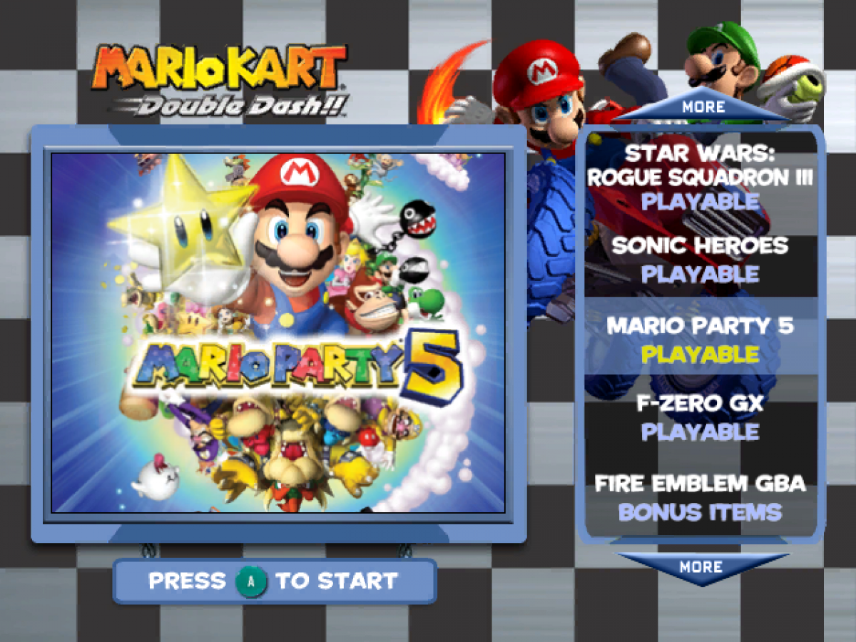 Mario Kart: Double Dash!! [Special Edition w/ Bonus Disc]– GameCube (GC)