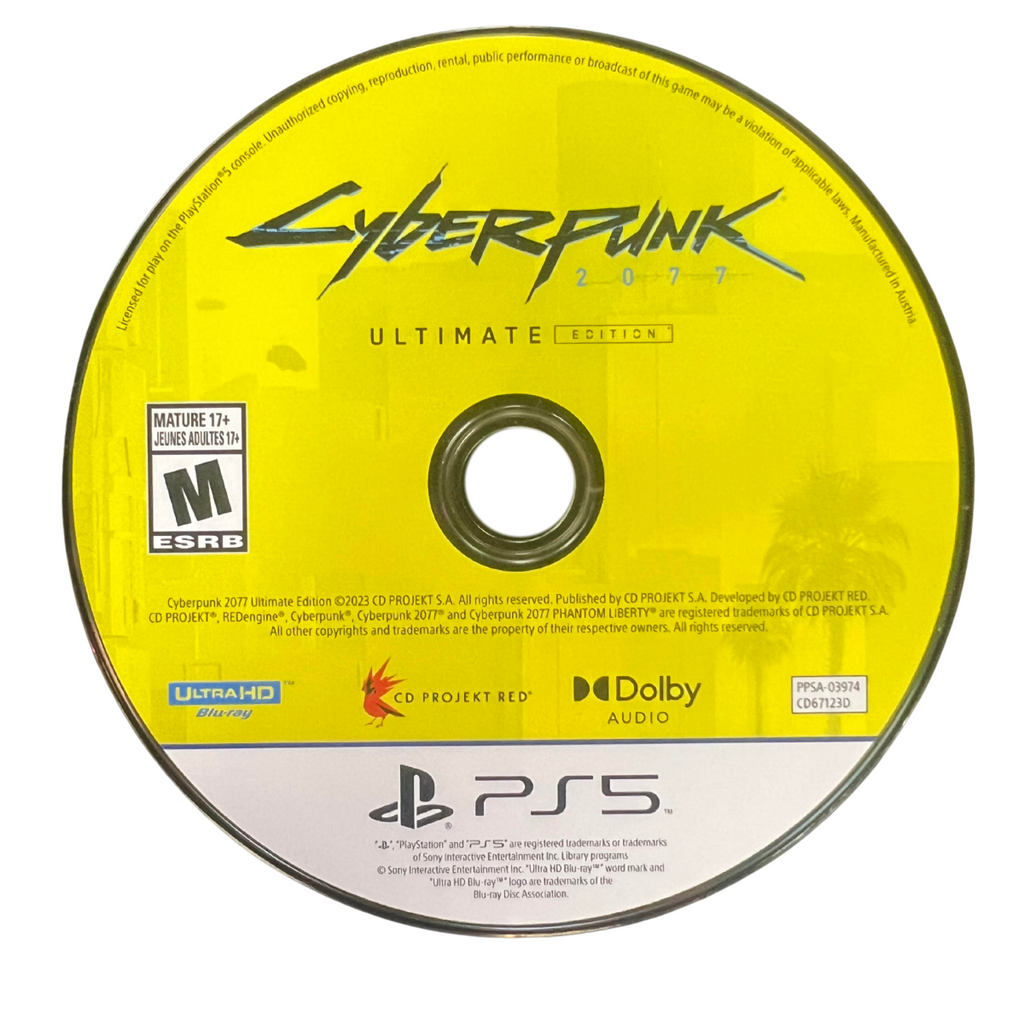 Cyberpunk 2077: UItimate Edition – Play Station 5 (PS5)