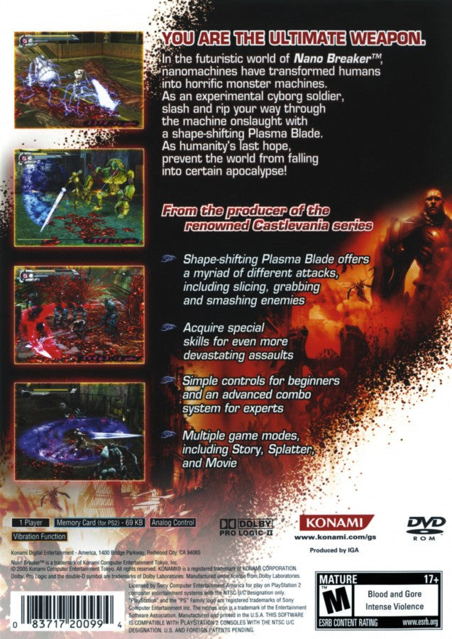 Nano Breaker – PlayStation 2 (PS2)