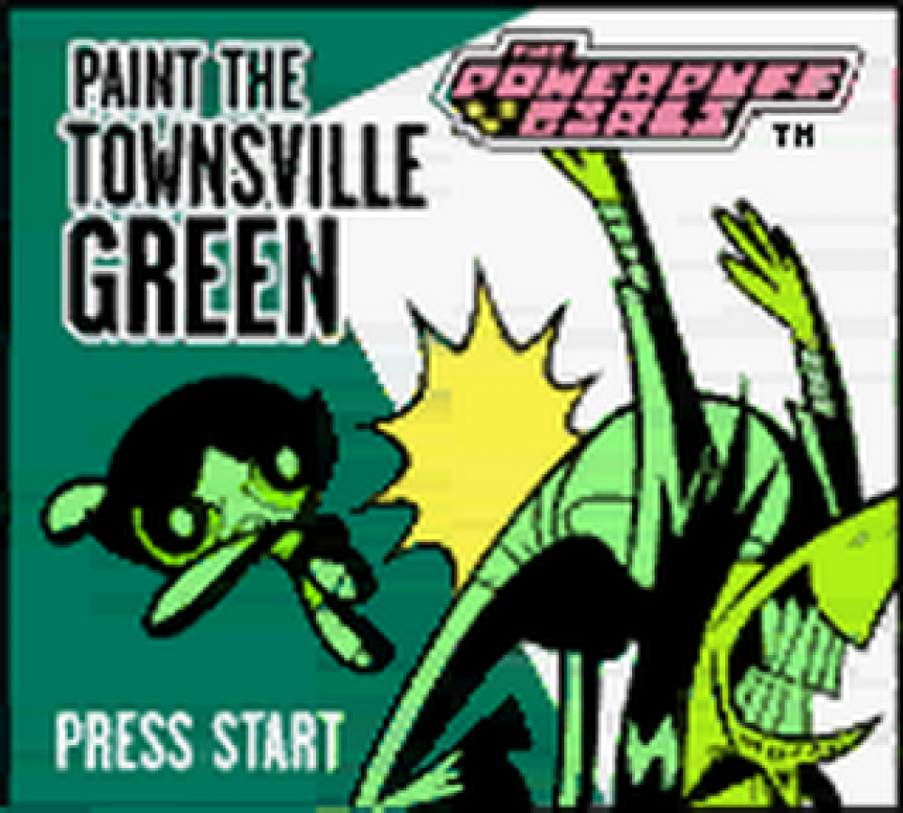 Powerpuff Girls: Paint the Townsville Green – Game Boy Color (GBC)
