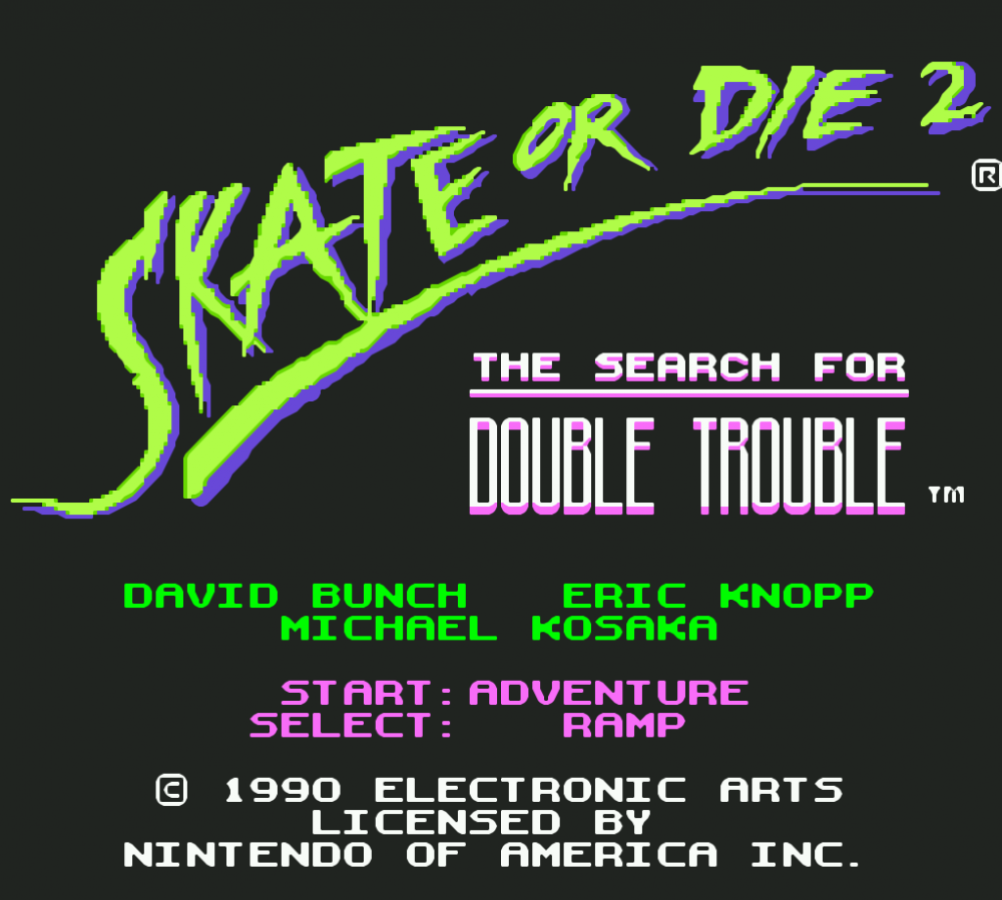 Skate or Die 2 – Nintendo Entertainment System (NES)