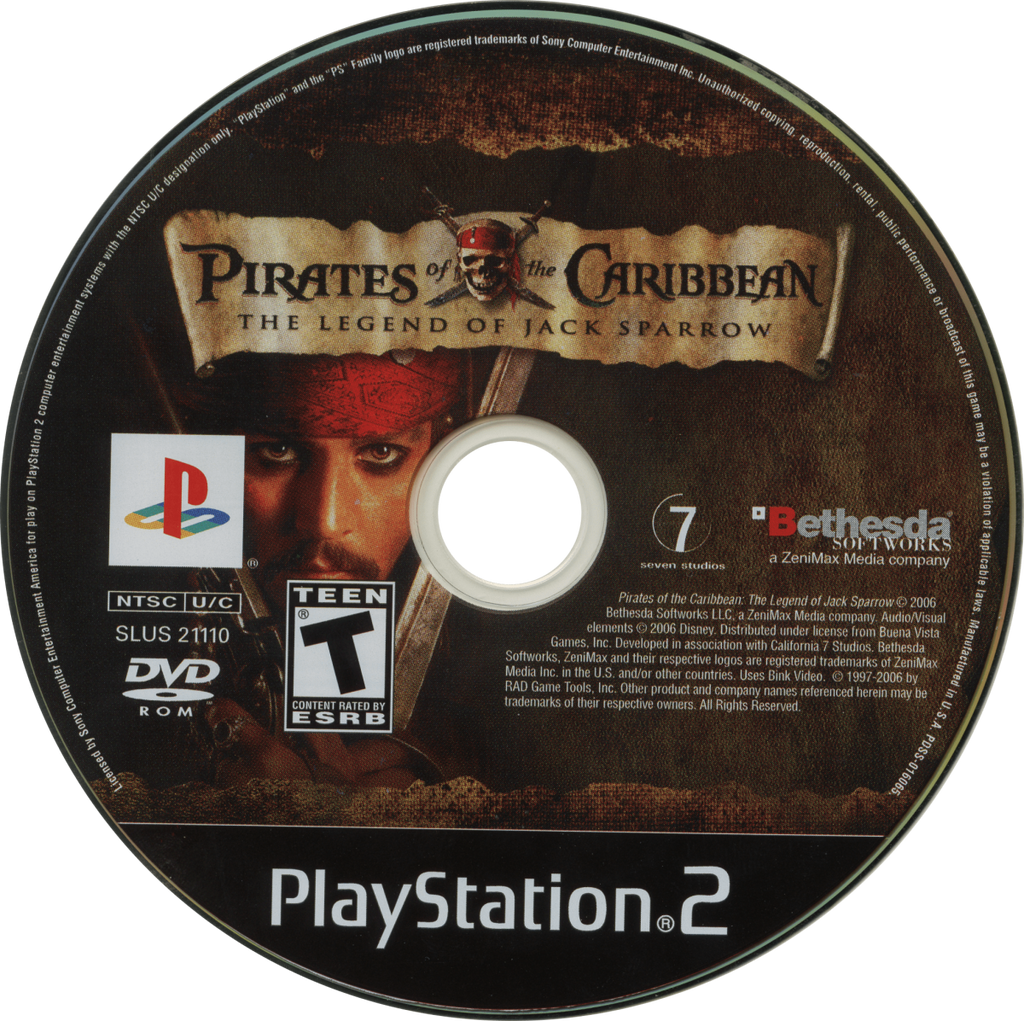 Pirates of the Caribbean – PlayStation 2 (PS2)