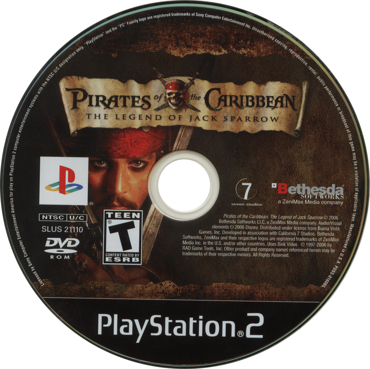 Pirates of the Caribbean – PlayStation 2 (PS2)