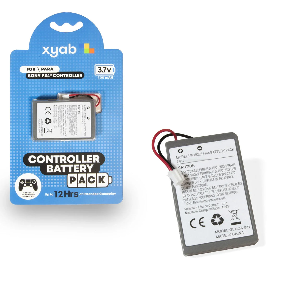 Controller Battery for PlayStation 4 (PS4 Controllers) – PlayStation 4 Accessory (PS4)