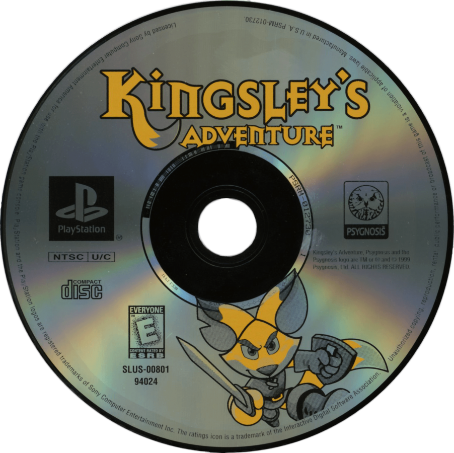 Kingsley's Adventures – PlayStation 1 (PS1)