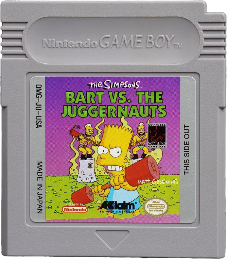 The Simpsons: Bart vs. the Juggenaughts – Gameboy