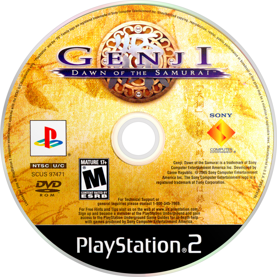Genji: Dawn of the Samurai – PlayStation 2 (PS2)