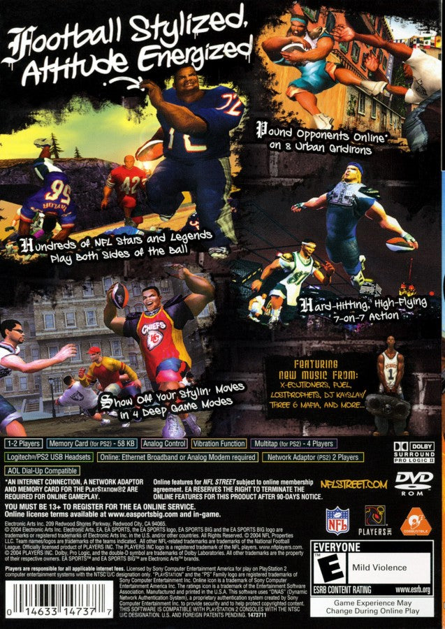 NFL Street – PlayStation 2 (PS2)