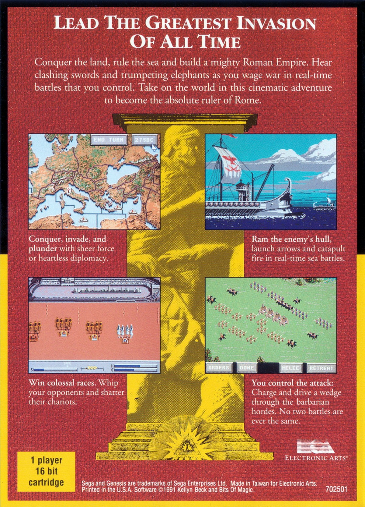Centurion: Defender of Rome – Sega Genesis (GEN)