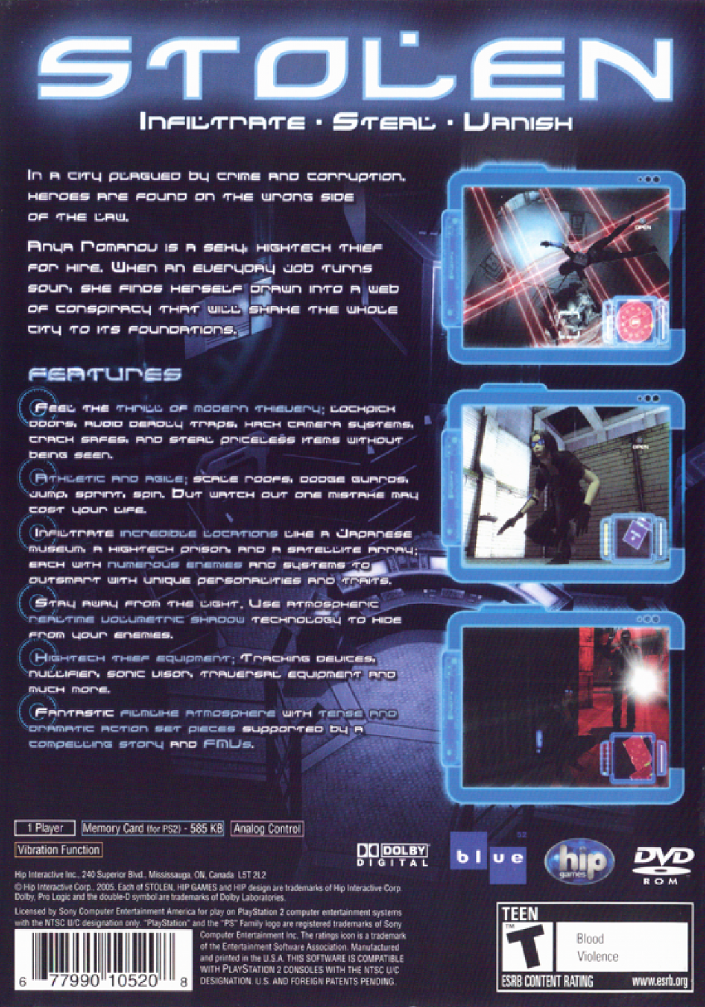 Stolen – PlayStation 2 (PS2)