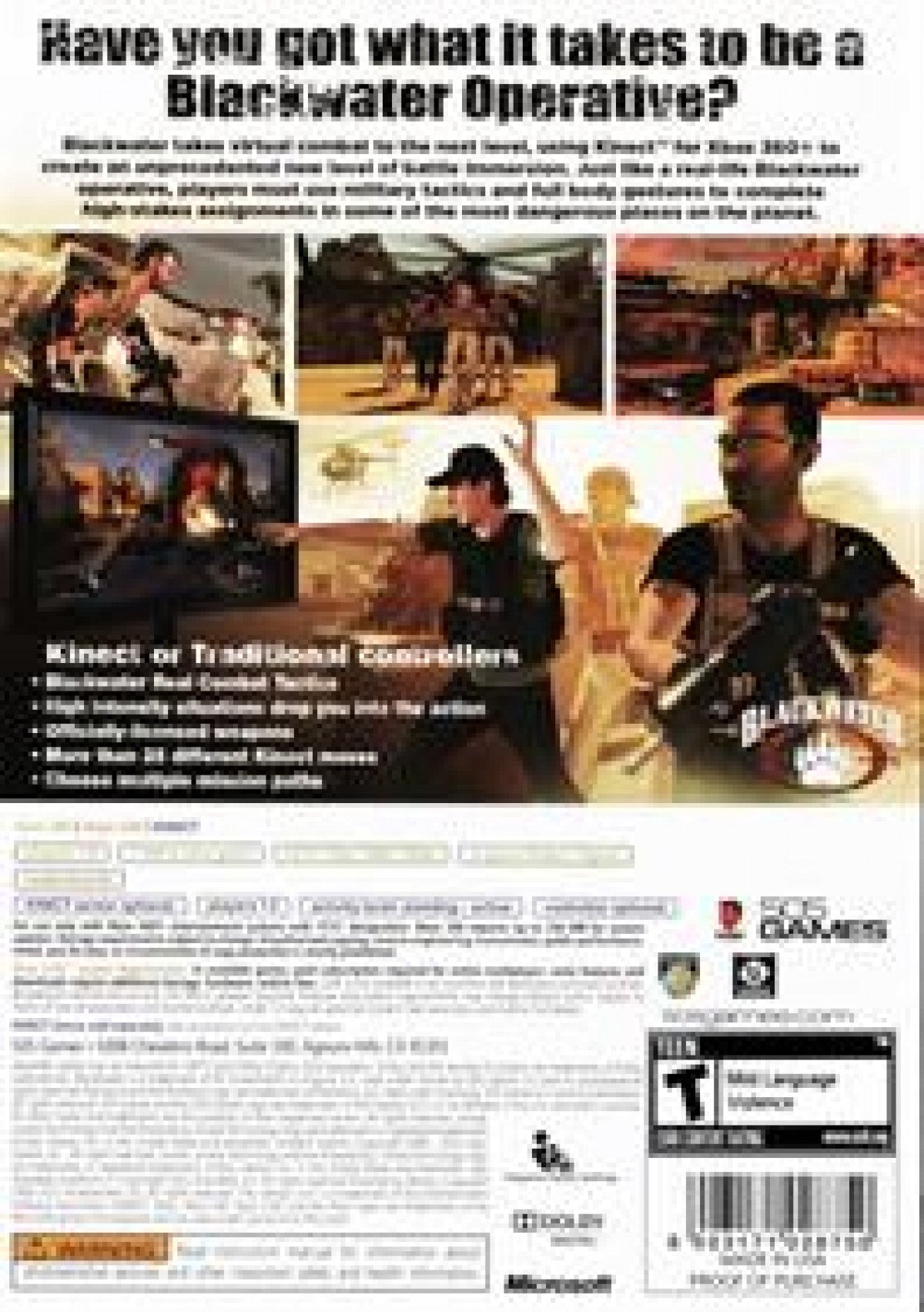 Blackwater – Xbox 360 (X360)