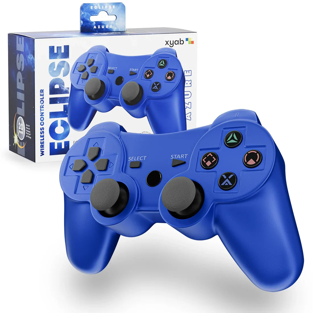 ECLIPSE Wireless Bluetooth Controller For PlayStation 3 (PS3) [Azure] – PlayStation 3 Accessory (PS3)